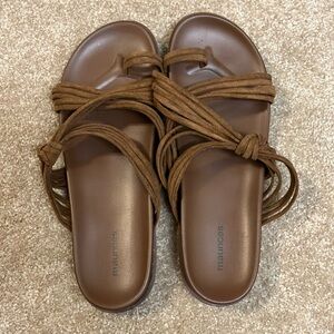 Brown sandals